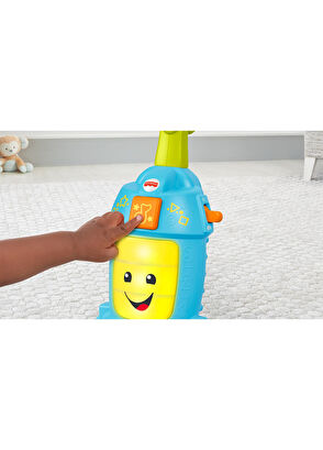 Fisher Price Price Eğlen ve Öğren Neşeli Oyuncak Süpürge - 4