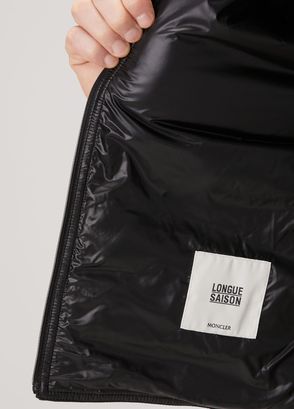Moncler Black Puff Vest - 6