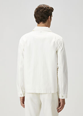 Beymen Club Beyaz Dış Gömlek - 5
