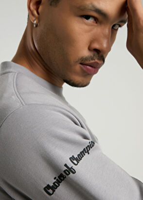 Everlast Champions Collection Gri Erkek Spor Sweatshirt - 5