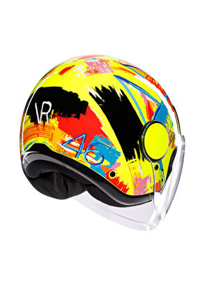 Agv Eteres Rossi Winter Test Açık Motosiklet Kaskı 2019   - 7