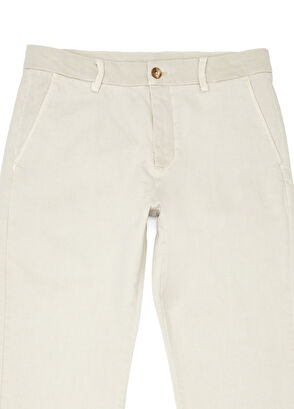 Beymen Club Regular Fit Beige Slim Chinos - 4
