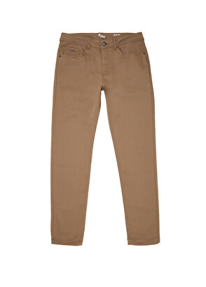 Beymen Club Slim Fit Mink Extra Stretch Non Denim Pants - 6