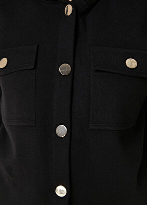 Beymen Club Siyah Kapüşonlu Ceket - 5