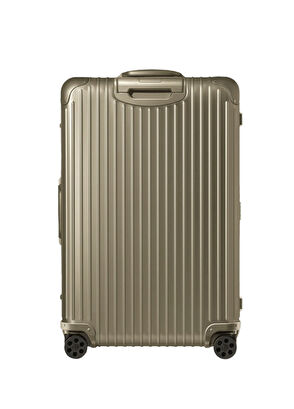 Original Check In Large Gold Bavul - Görsel 6