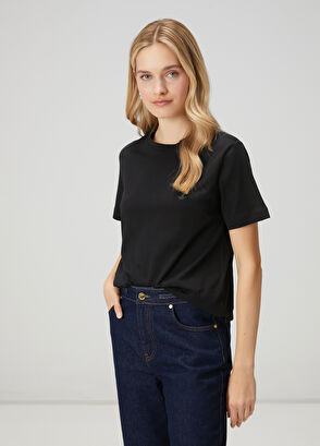Beymen Club Siyah Basic T-shirt - 4