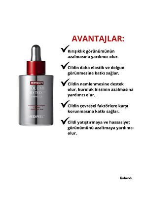 MEDIPEEL Peptide 9 Volume Bio Tox Ampoule Pro Volufiline and Peptide Containing Moisturizing Skin Care Ampoule M0067 100 ml - 3