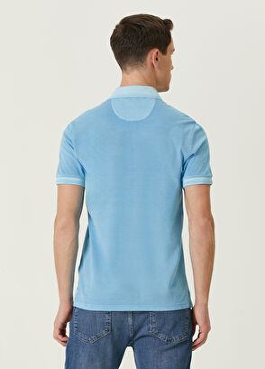 Beymen Club Slim Fit Açık Mavi Polo T-shirt - 5