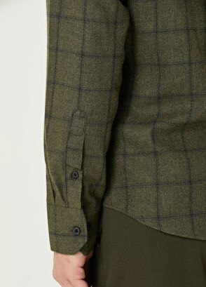 Beymen Club Comfort Fit Haki Gömlek - 7