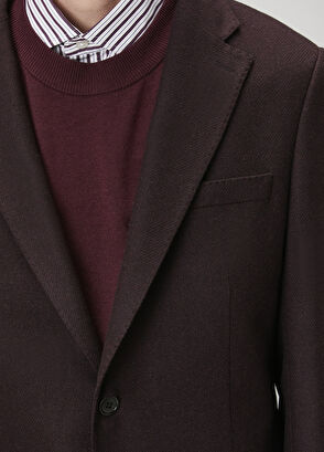 Beymen Club Plum Wool Cachet Jacket - 6