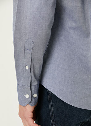 Beymen Club Comfort Fit Blue Shirt - 7