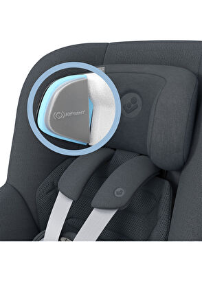 Maxi-Cosi Mica 360 Pro I-Size SlideTech with Glider Isofix Rotatable Reclinable Authentic Graphite Car Seat for Babies - 6