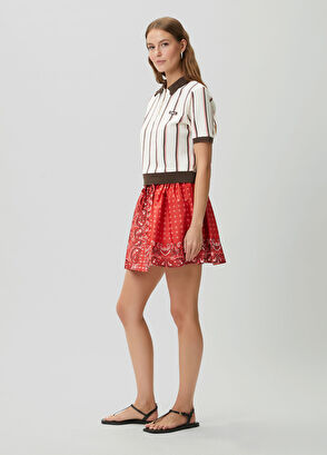 Beymen Club Kırık Beyaz Çizgili Polo T-shirt - 3
