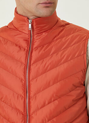 Beymen Club Essential Turuncu Puff Yelek - 5