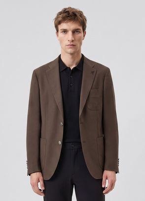 Beymen Club Koyu Vizon Scuba Kadife Blazer - 3