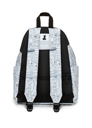 x Basquiat Day Pak'r Siyah Beyaz Erkek Sırt Çantas - Görsel 4
