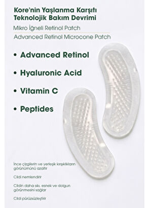 Koryo Advanced Retinol Microcone Patch - Mikro İğneli Retinol Patch - 4