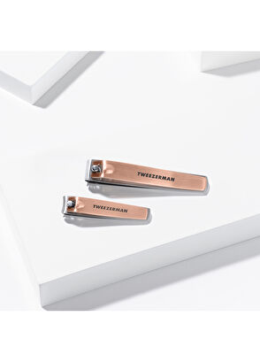 Tweezerman Combo Clipper Set Rose Gold Nail Clipper Set - 3