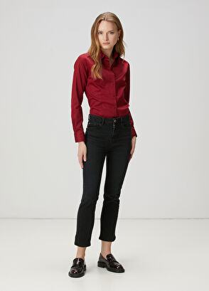 Beymen Club Burgundy Slim Fit Shirt - 3