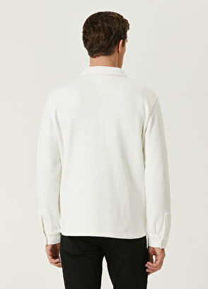 Beymen Club Ekru Jersey Dış Gömlek - 5