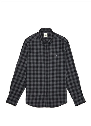 Beymen Club Comfort Fit Antrasit Gömlek - 8