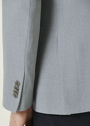 Beymen Club Gri Yün Karışımlı Ceket - 7