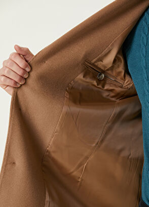 Beymen Club Kamel Yün Kaşe Palto - 9