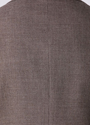 Beymen Club Tropical Havana Brown Wool Jacket - 10