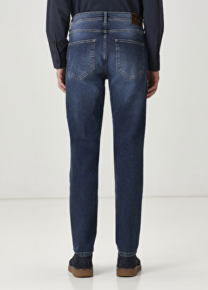 Beymen Club Blue Washed Slim Fit Jean Pants - 3