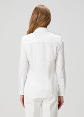 Beymen Club Beyaz Slim Fit Gömlek - 5