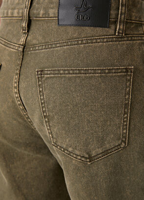 Beymen Club Haki Wide Leg Jean Pantolon - 6