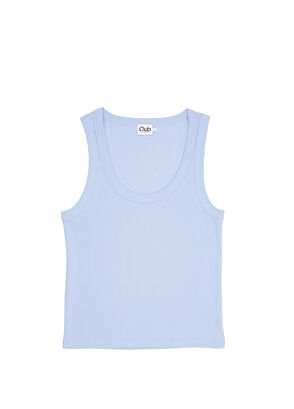 Beymen Club Blue Logo Crop Top - 6