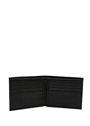 Beymen Club Black Men's Leather Wallet Card Holder Set - 6