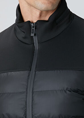 Network Siyah Scuba Garnili Kapitoneli Mont - 6