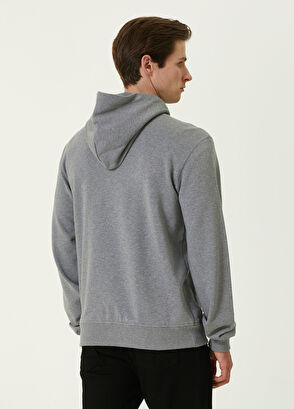 Dolce&Gabbana Essential Gray Hooded Logo Jersey Sweatshirt - 4