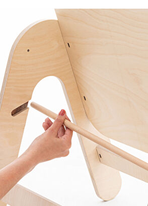 Mamatoyz Massam Tilki Figürlü Ahşap Aktivite Masası - 3