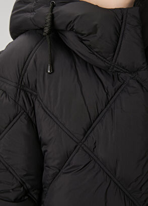 Beymen Club Black Hooded Puffer Jacket - 6