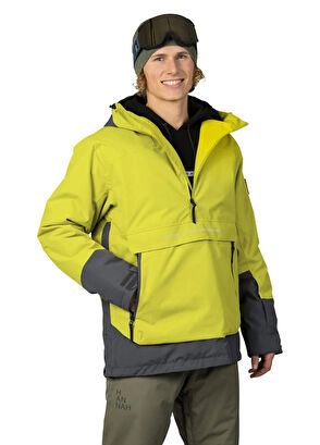 Hannah Patty FD Citronelle Asphalt Hooded Men's Ski Jacket - 6
