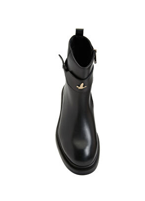 Beymen Club Black Womens Leather Boots - 9