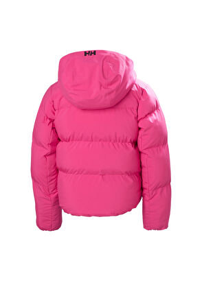 Helly Hansen JR Nora Short Puffy Kapüşonlu Pembe Kız Çocuk Kayak Ceketi - 8