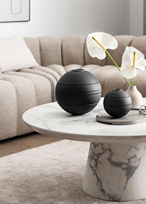 Villeroy & Boch La Petite Boule Siyah Porselen 5 Parça Servis Seti - 6