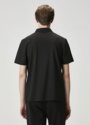 Beymen Club Comfort Fit Siyah Polo Yaka T-shirt - 5
