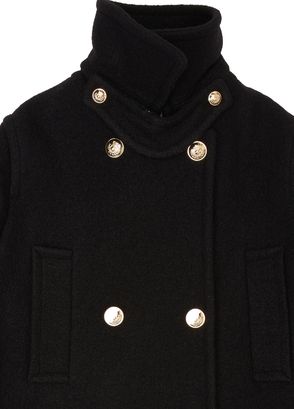 Beymen Club Siyah Yün Crop Ceket - 8