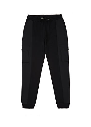 Beymen Club Black Waist Corded Jogger Sweatpants - 6