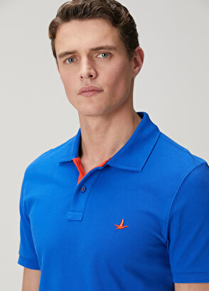 Beymen Club Saks Slim Fit Printed Basic Polo T-Shirt - 6