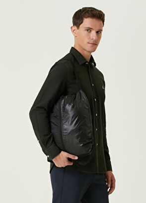 Beymen Club Gri Kapüşonlu Puff Yelek - 11