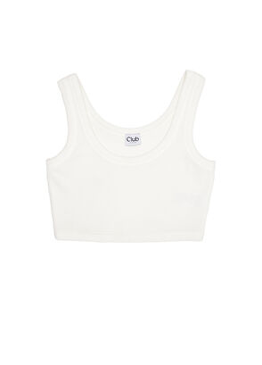 Beymen Club White Crop Top - 8