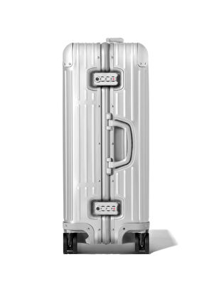 Original Check-In Medium Silver Bavul - Görsel 4