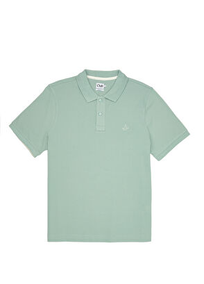 Beymen Club Basic Fit Green Polo Neck T-Shirt - 8