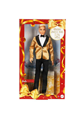 Barbie Ken 2025 Mutlu Yıllar Bebeği JGK55 - 6